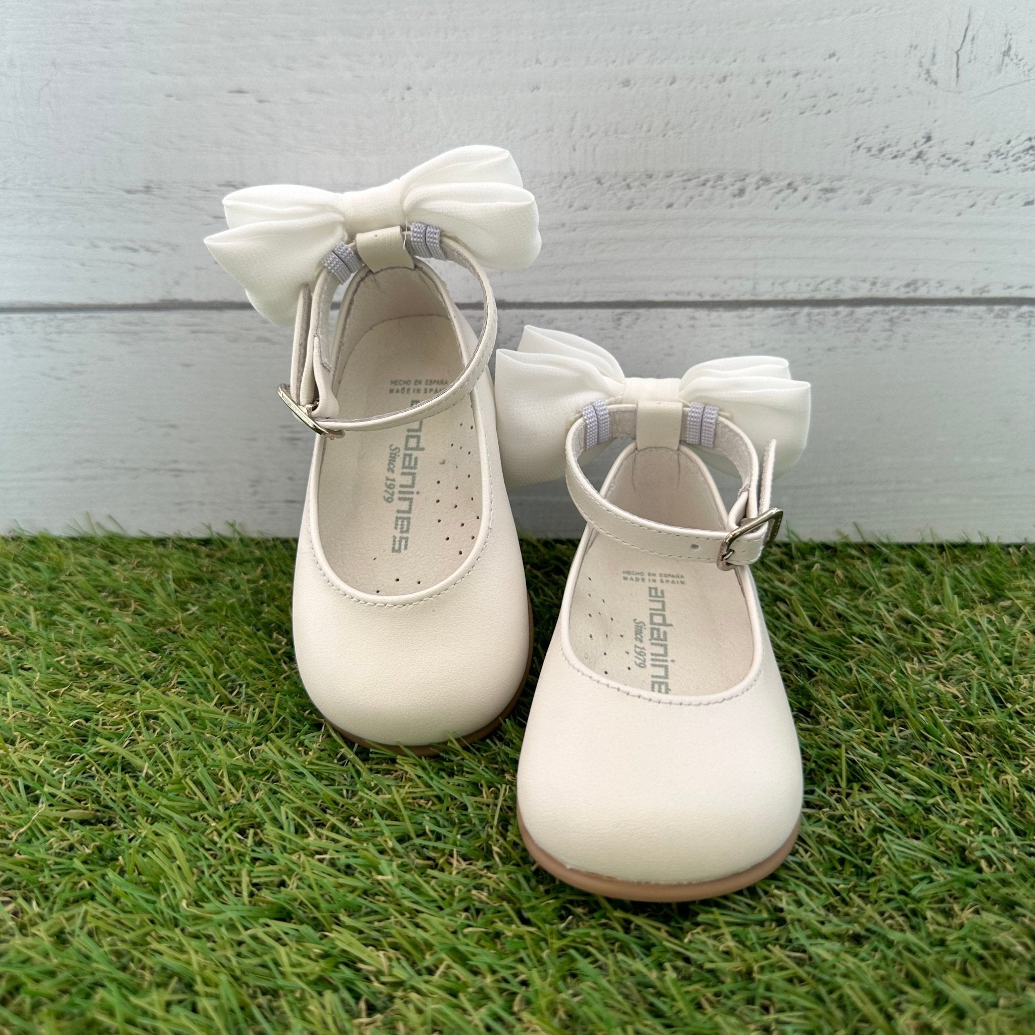 ANDANINES Ballerine eleganti con fiocco Salinas e plantare anatomico - Be Brave Boutique