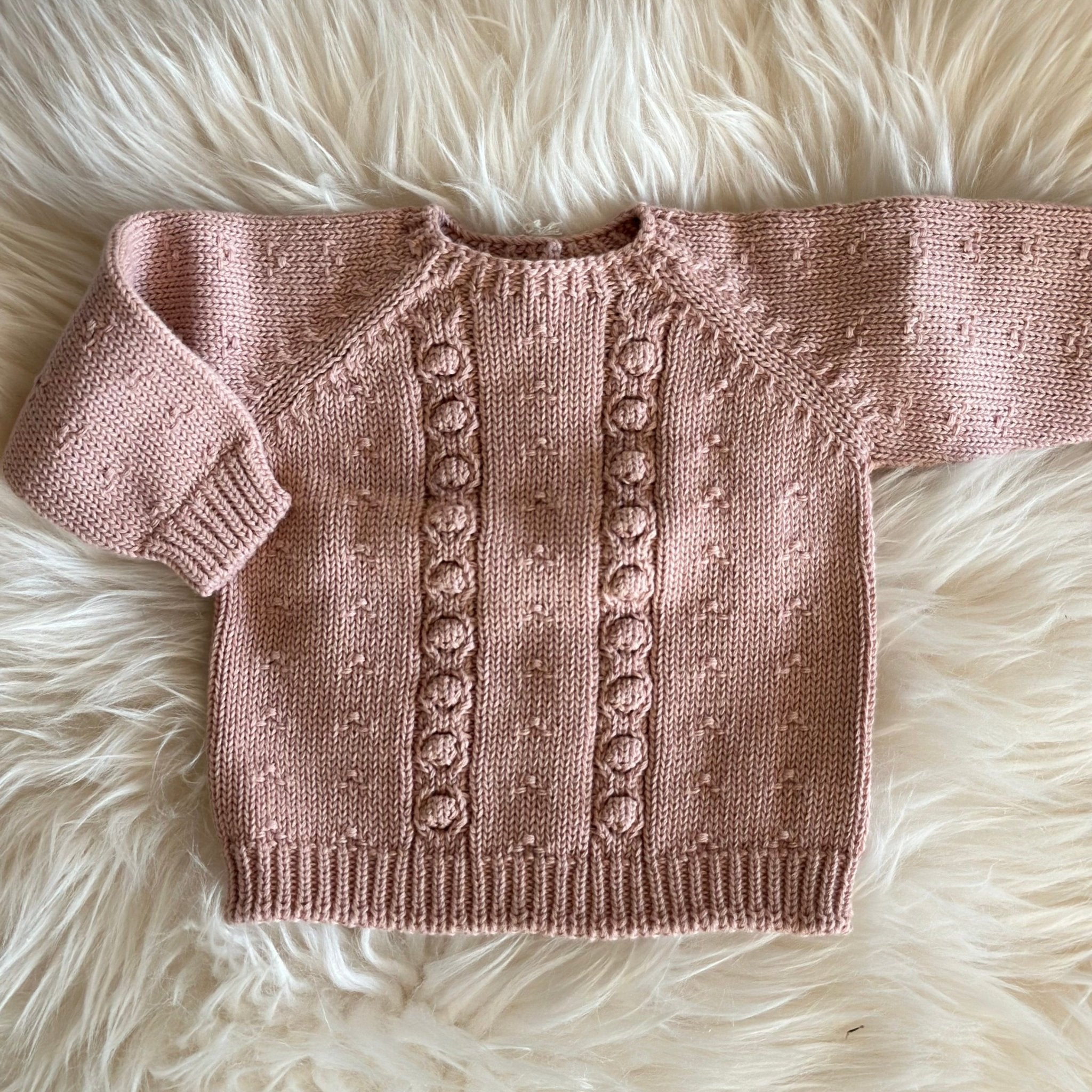 Cardigan/maglioncino Wendy di LI&ME in cotone pesante - Be Brave Boutique