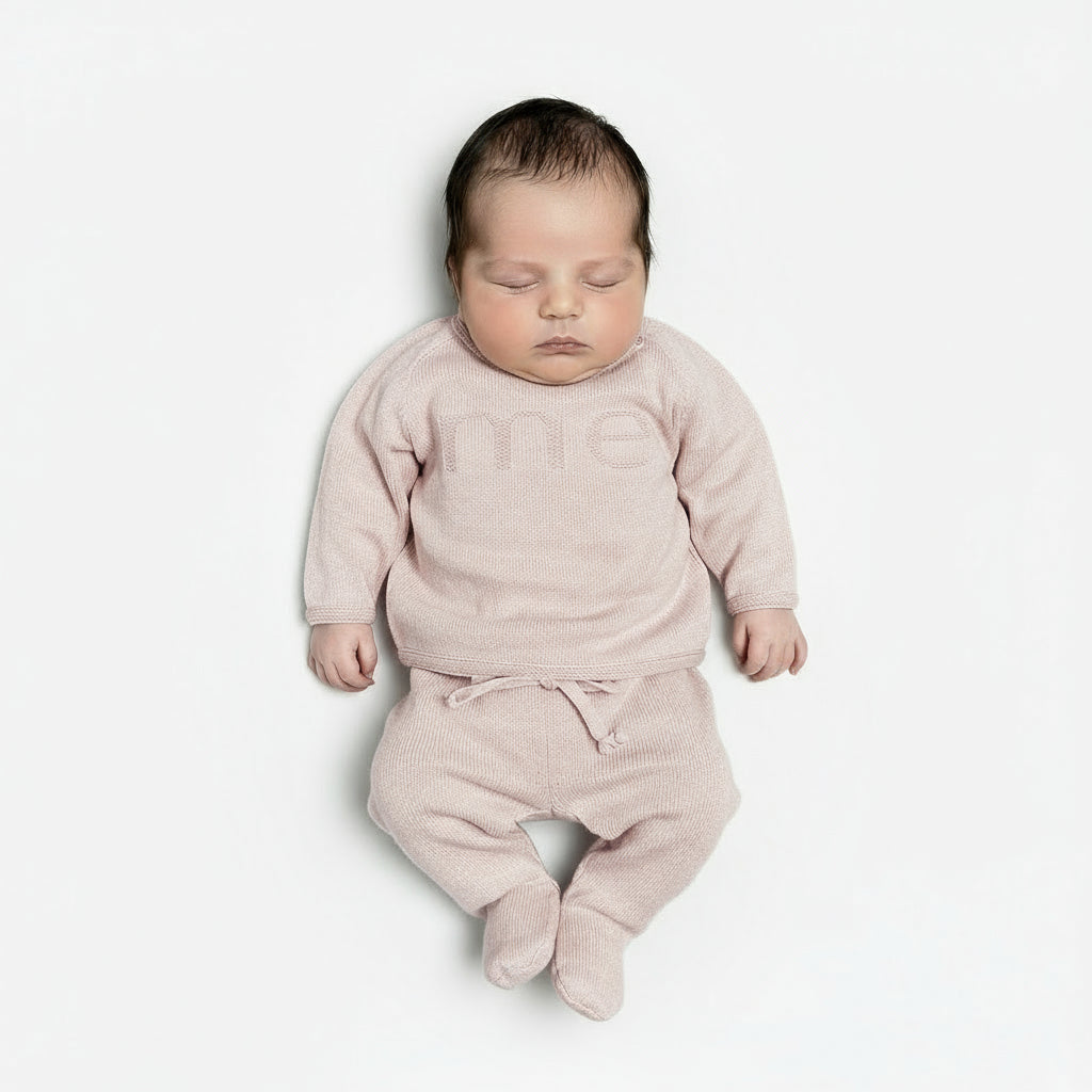 Completo Prima Nascita Bimba in Cotone Organico Li&Me - Be Brave Boutique