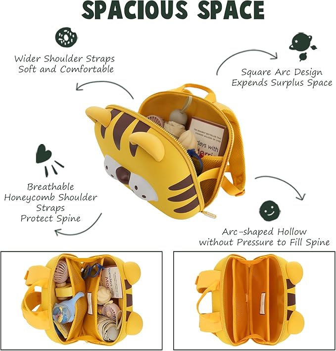 Zaino Tigre per bambini Non Personalizzabile - Be Brave Boutique