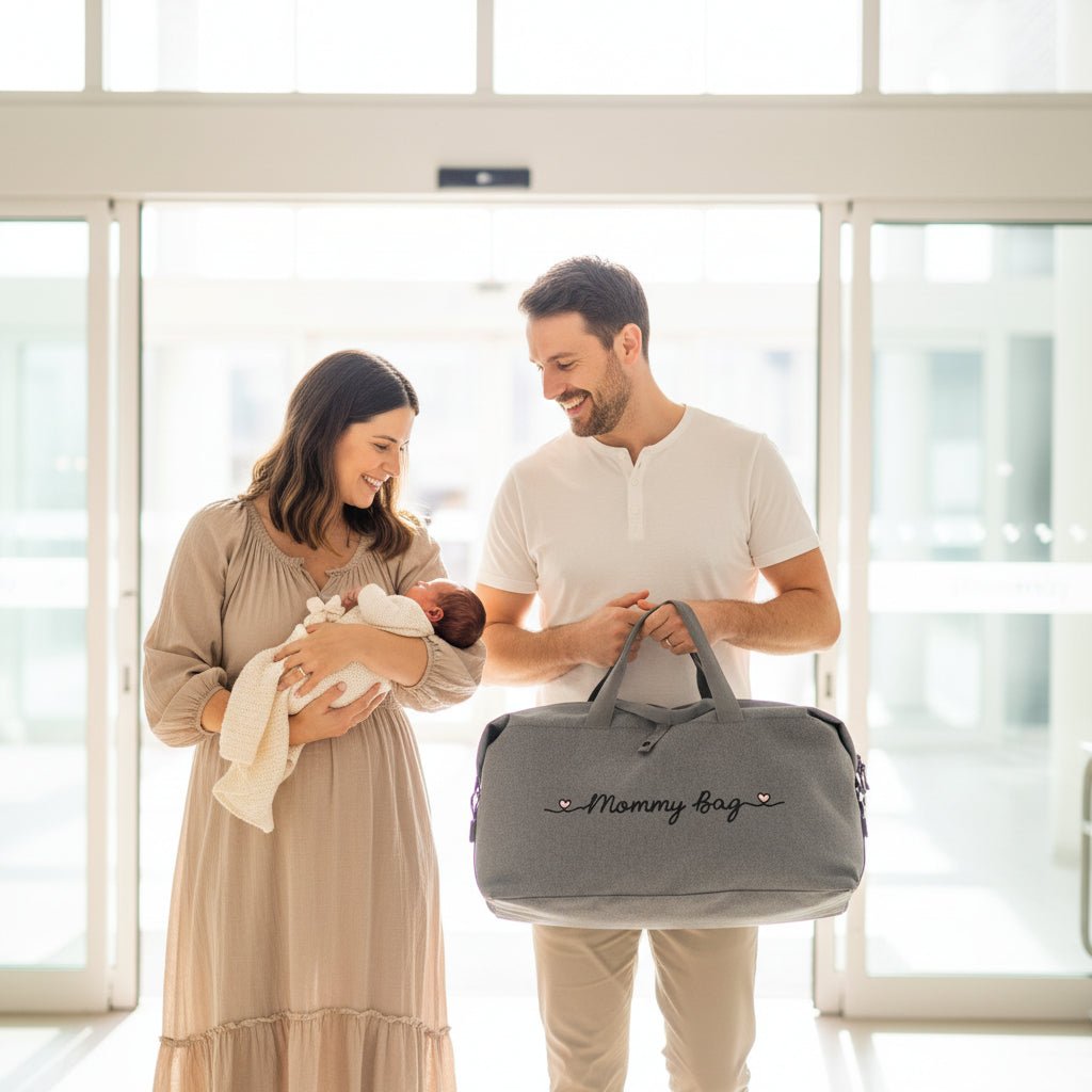 Set di 2 Borsoni per il parto e 2 beauty personalizzabili - Be Brave Boutique