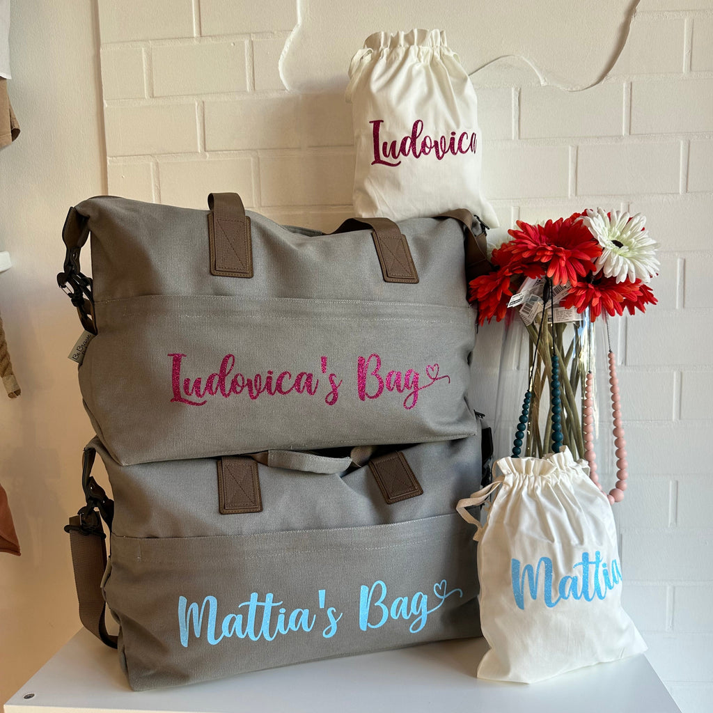 Borsa Multifunzionale adattabile al Passeggino e Personalizzabile - Be Brave Boutique