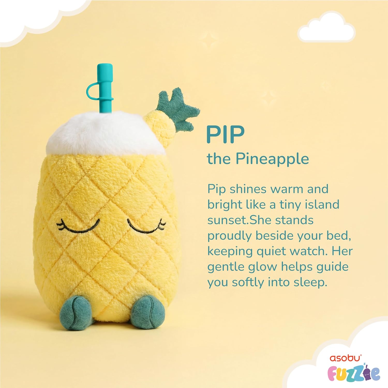 Tazza Termica - Pip the Pineapple Fuzzie, 360 ml Asobu