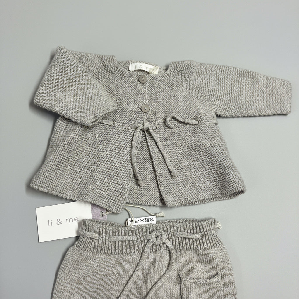 Completo Prima Nascita Unisex in Cotone Organico Li&Me - Be Brave Boutique