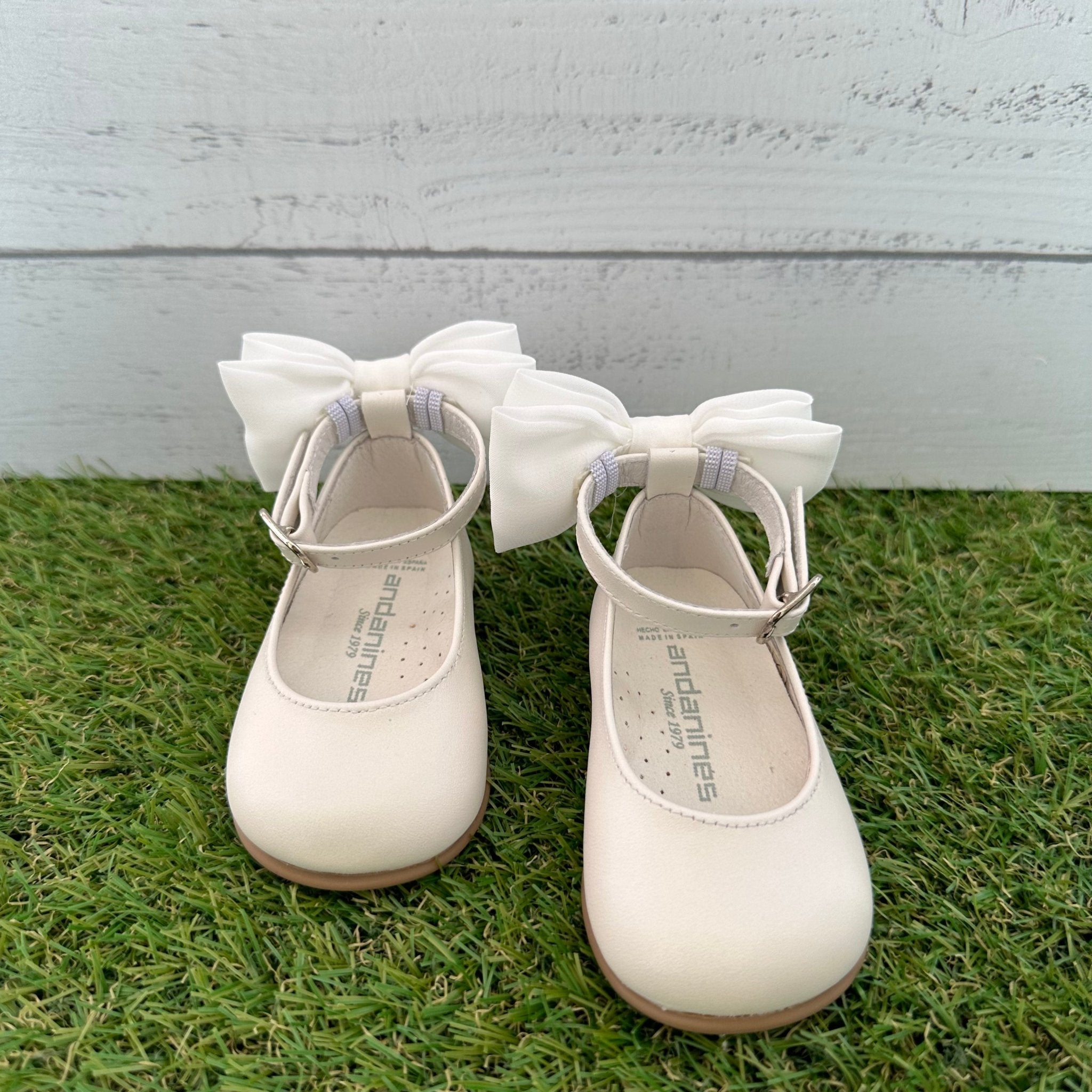 ANDANINES Ballerine eleganti con fiocco Salinas e plantare anatomico - Be Brave Boutique