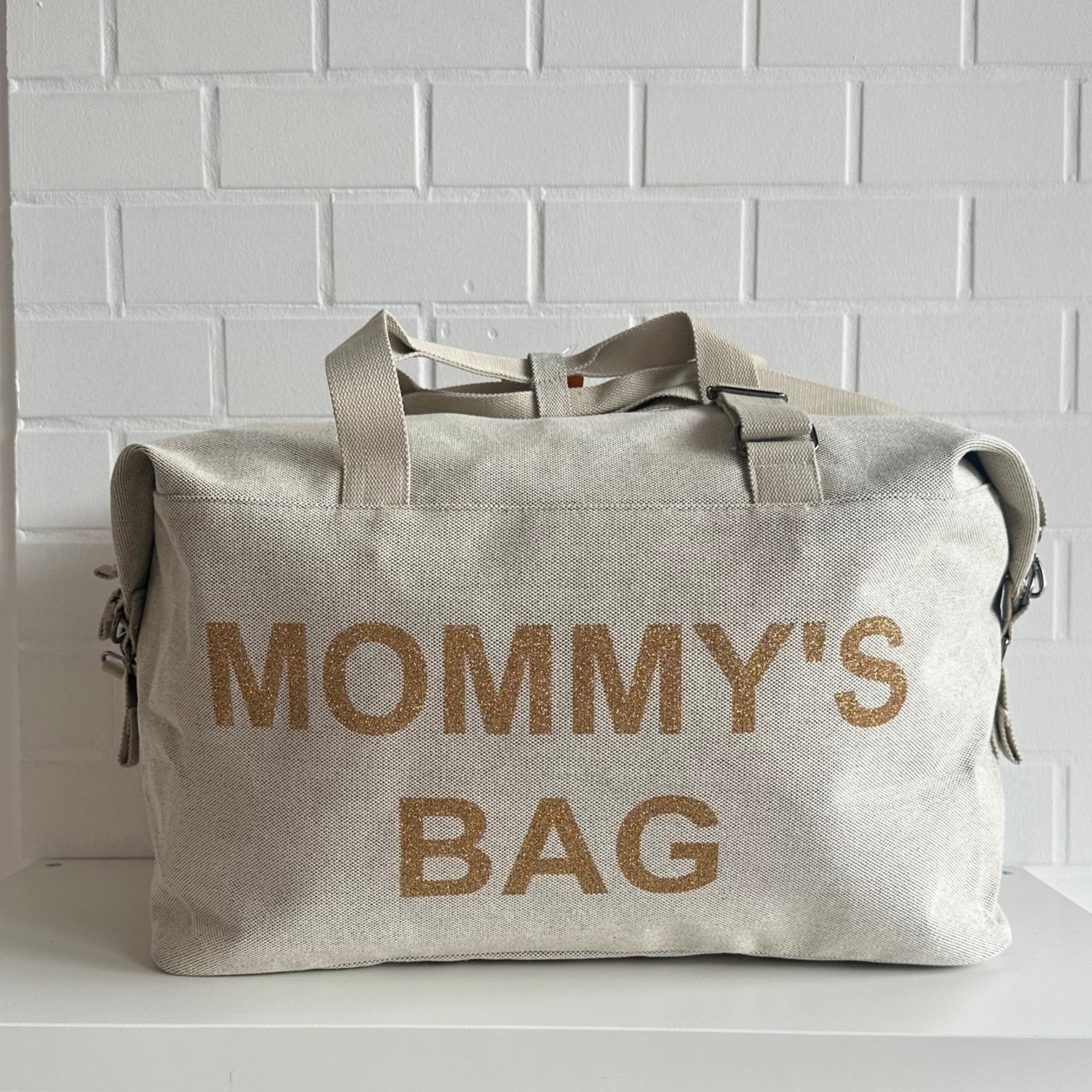 Borsone Mommy's Bag in Oro Glitter - Be Brave Boutique