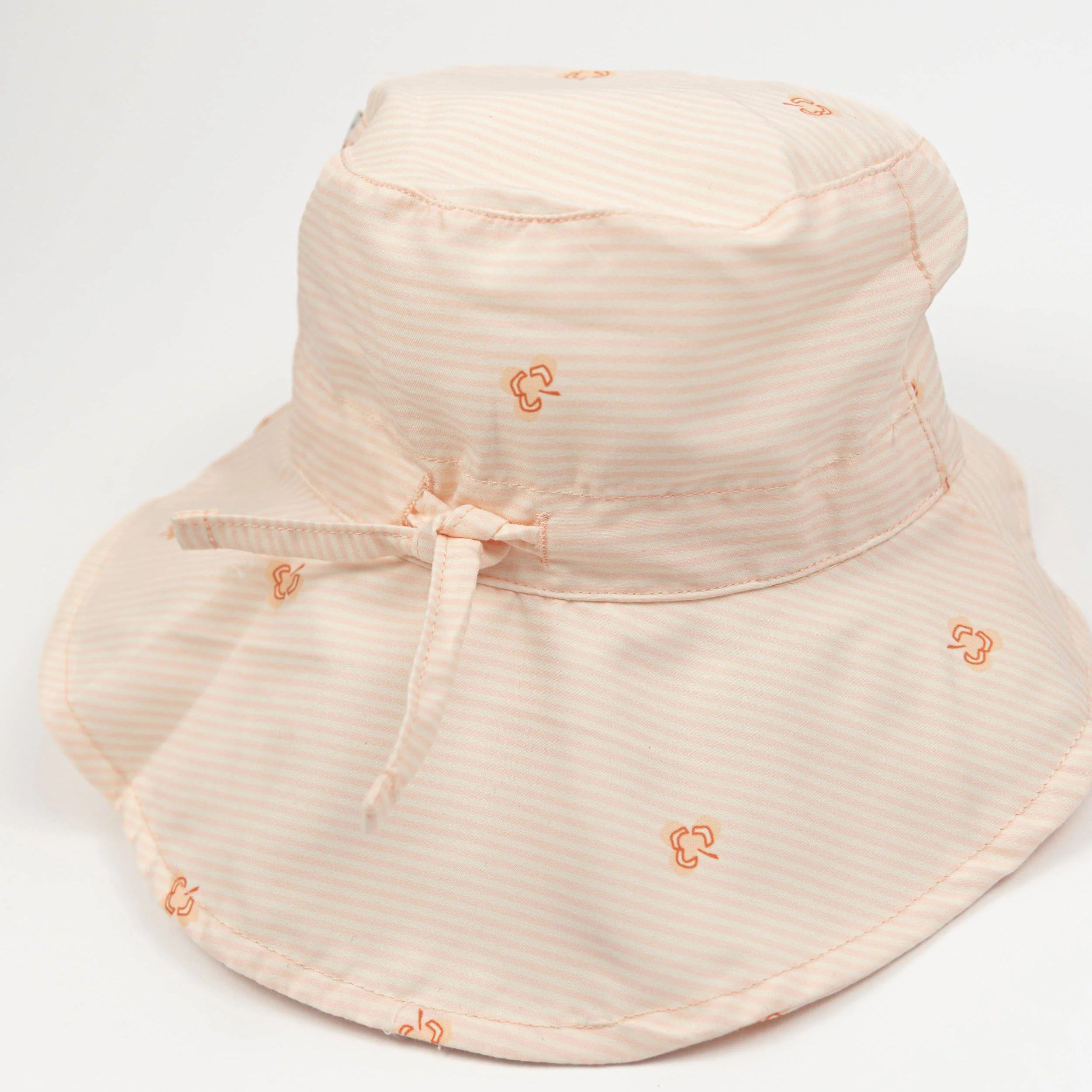 Cappellino da mare UV50+ - STRIPE AND LEAVES 433