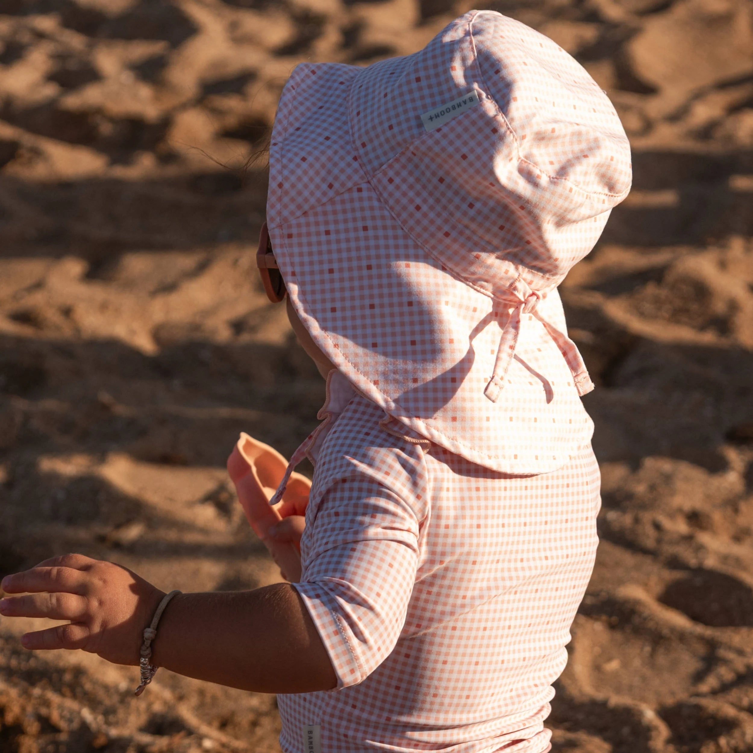 Cappellino da mare UV50+ - PEACHY SQUARE 434
