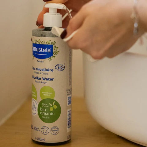Acqua micellare certificata bio Mustela
