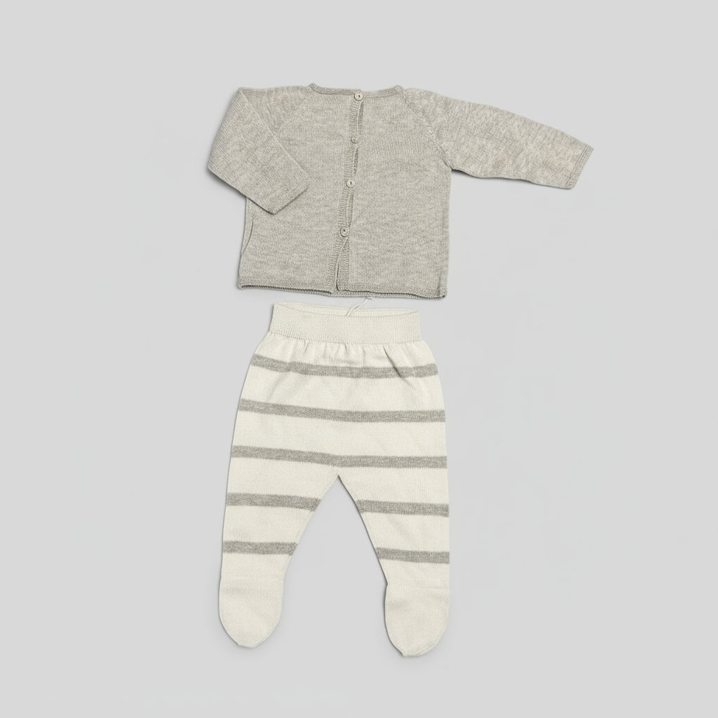 Completo Prima Nascita Unisex in Cotone Organico Li&Me - Be Brave Boutique