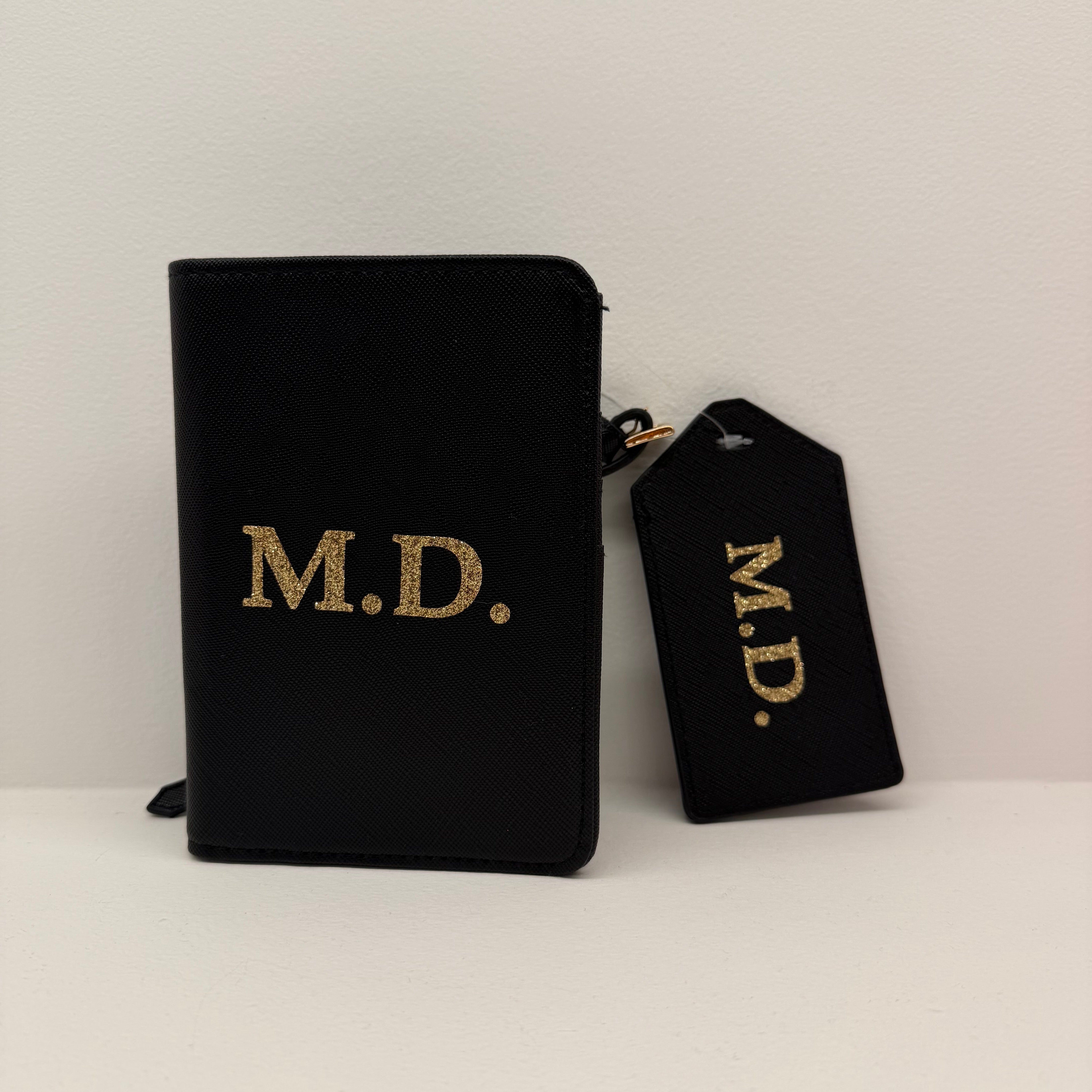 Porta Passaporto personalizzabile Con etichetta per valigia