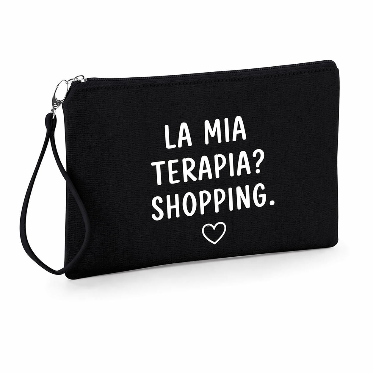 Pochette in cotone  Frase divertente idea regalo amica, addio al nubilato, collega