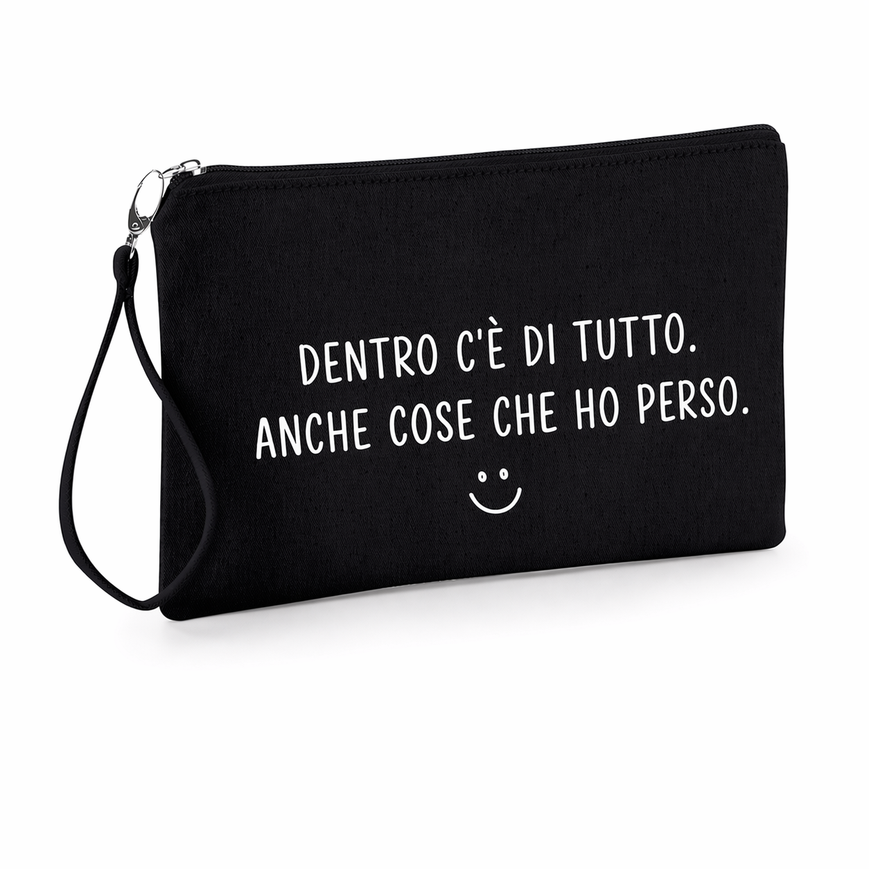 Pochette in cotone  Frase divertente idea regalo amica, addio al nubilato, collega