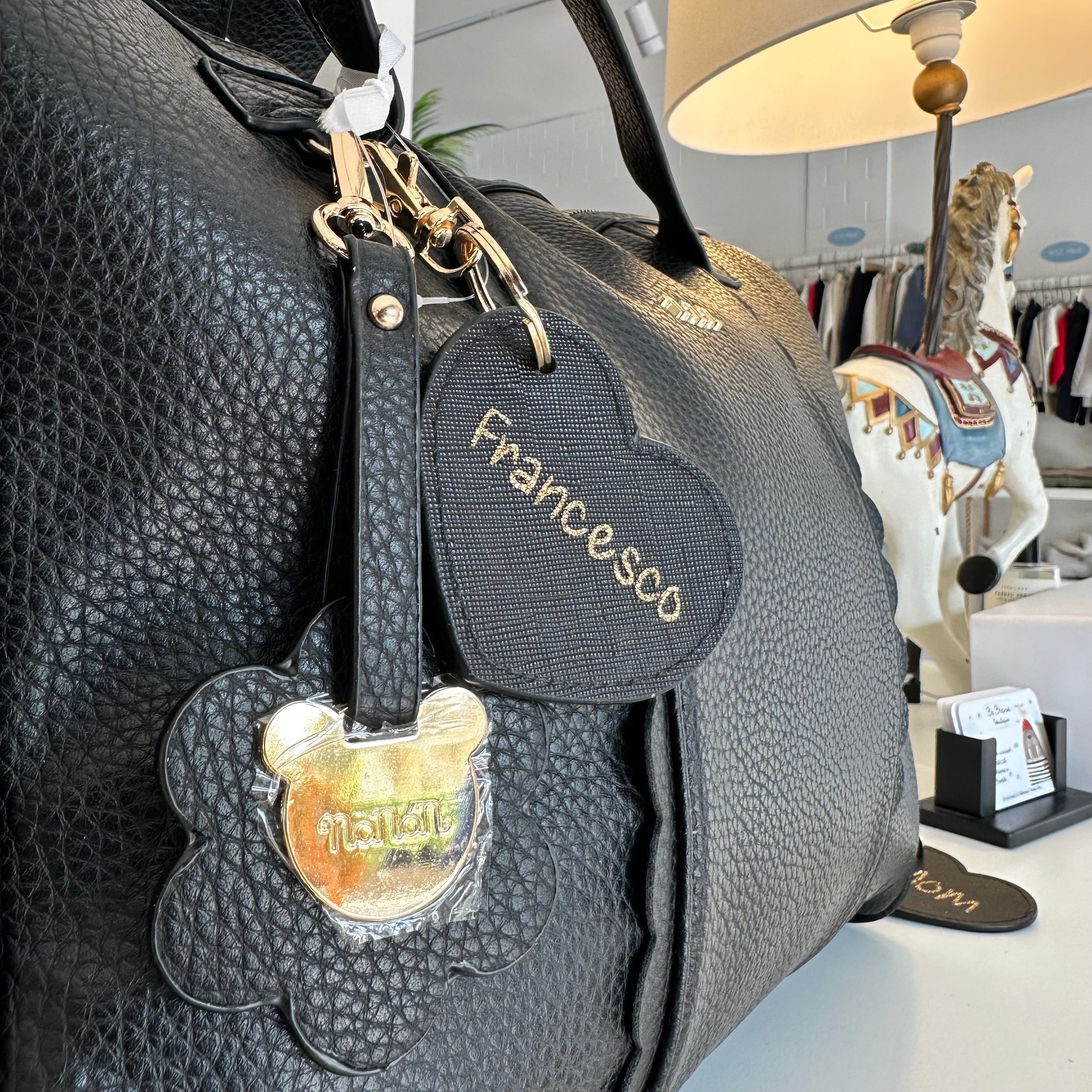 Borsa passeggio c/fasciatoio Nero Nanan con Omaggio - Be Brave Boutique