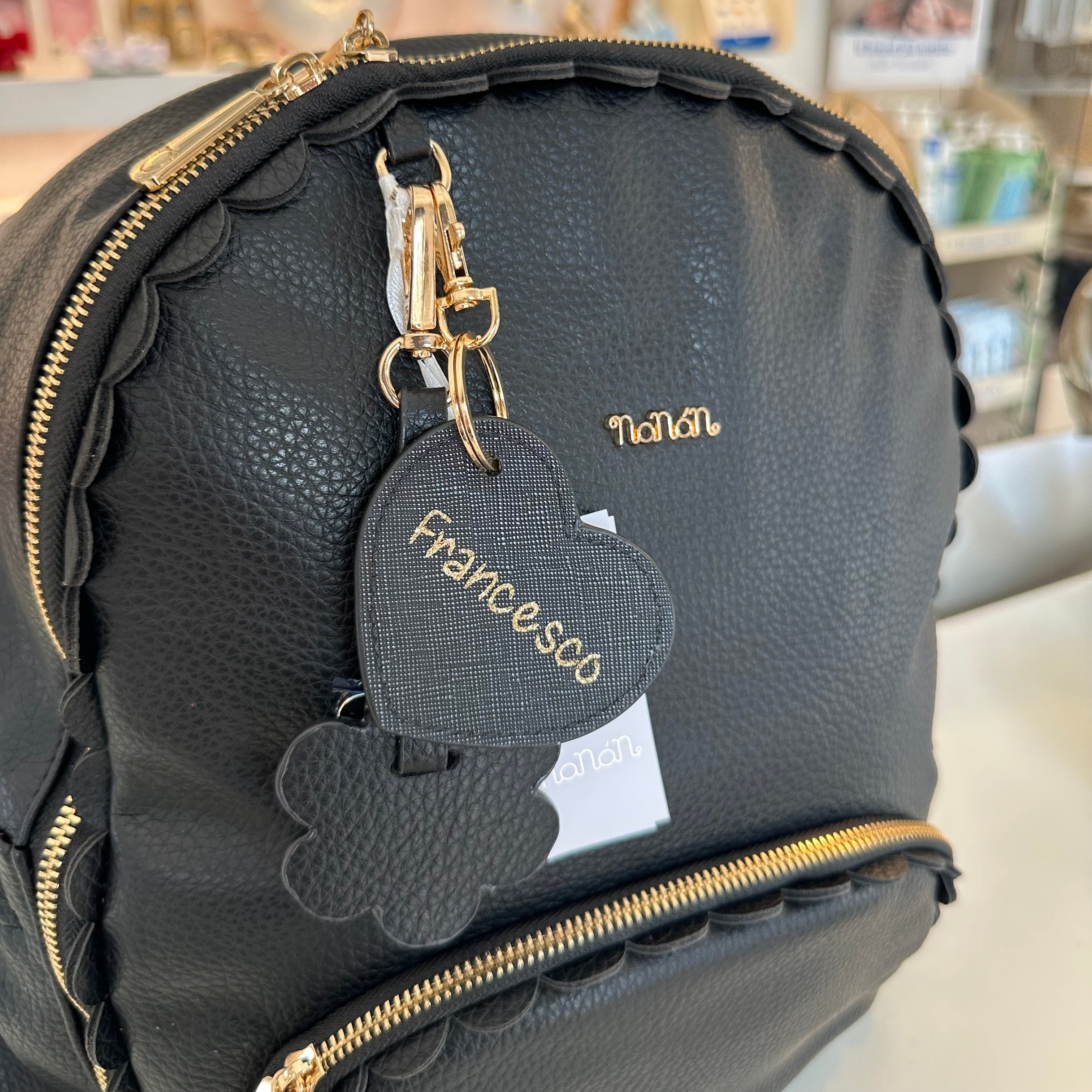 Zaino con fasciatoio Nero Nanan con Omaggio - Be Brave Boutique