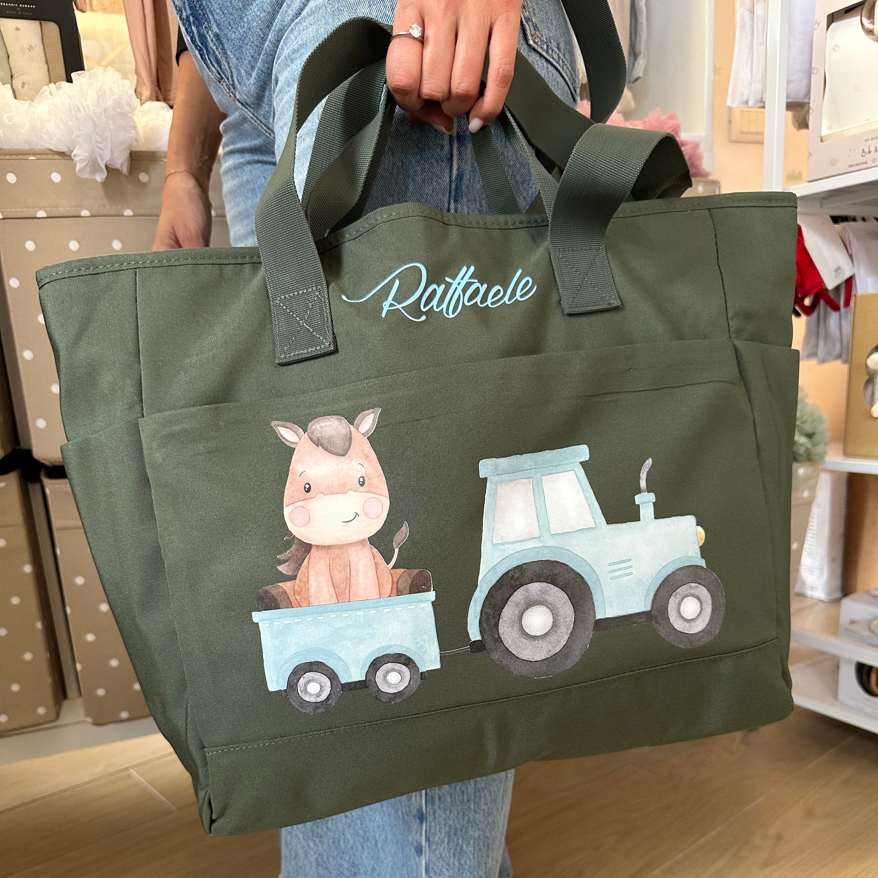 Borsa Mamma EasyMum – pratica, leggera e sempre con te Baby Horse Trattore