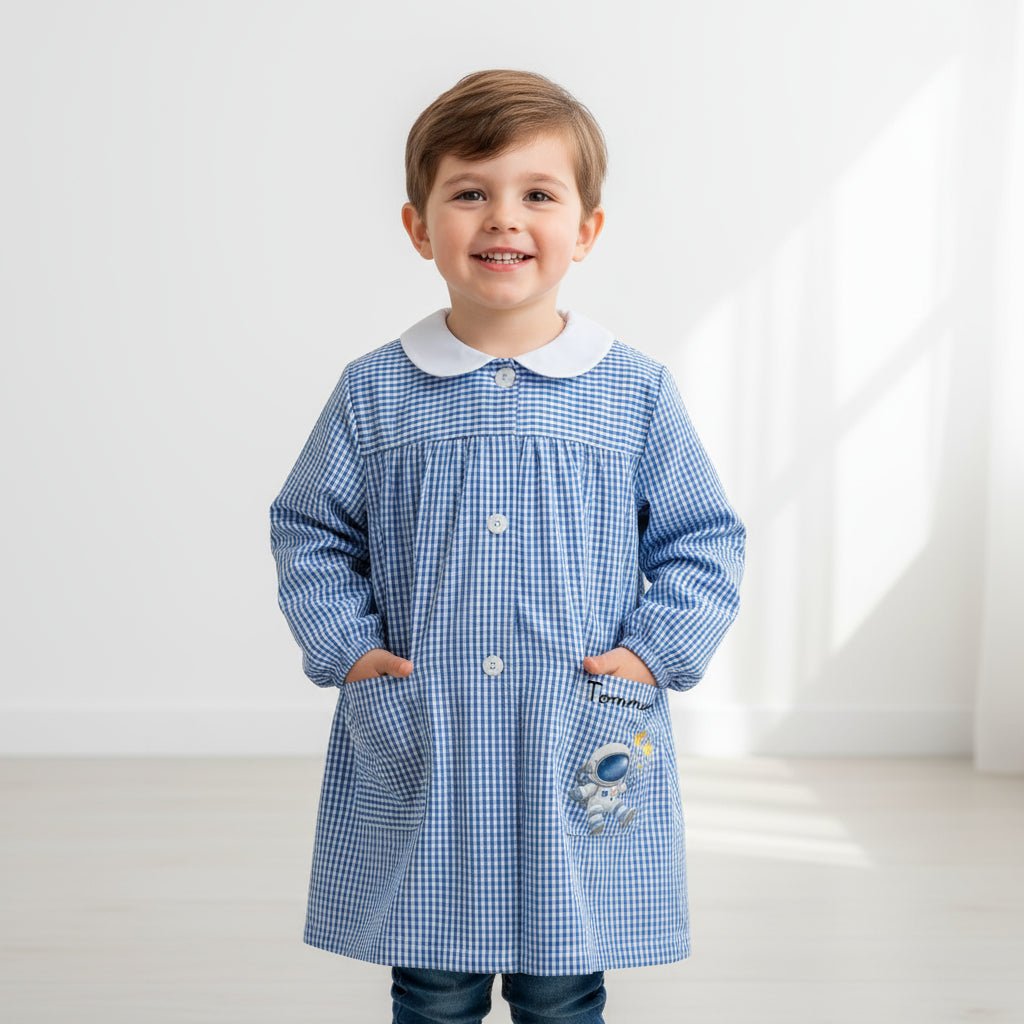 Grembiule Siggi  asilo Astronauta Personalizzabile con nome