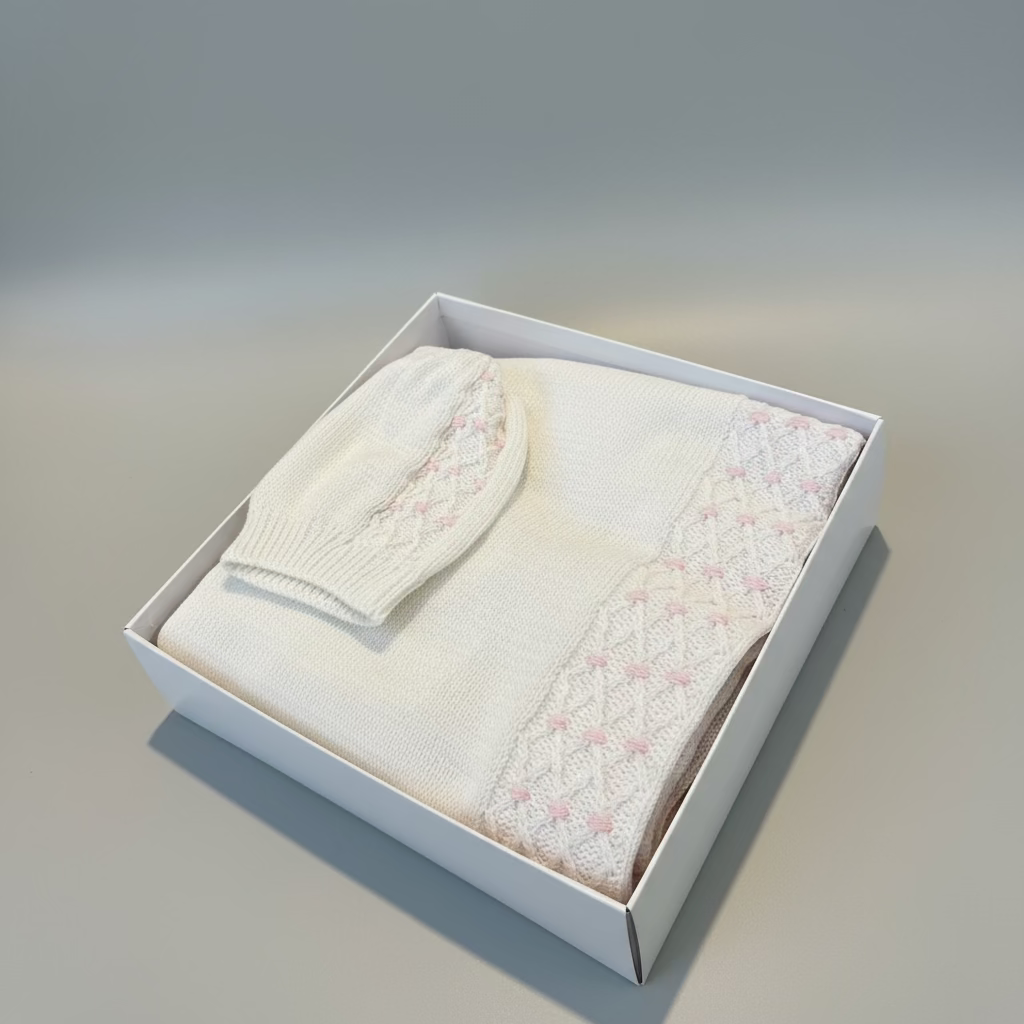 Coperta e cappello uscita clinica cotone Bimba - Be Brave Boutique