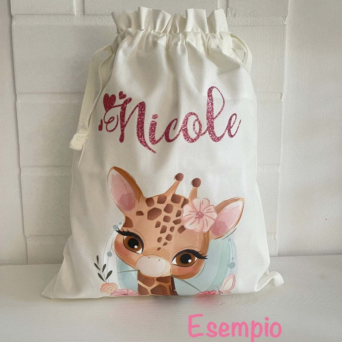 Personalised Newborn Birth Bag – Ideal for Changing, Hospital, and Nursery Moon Bear