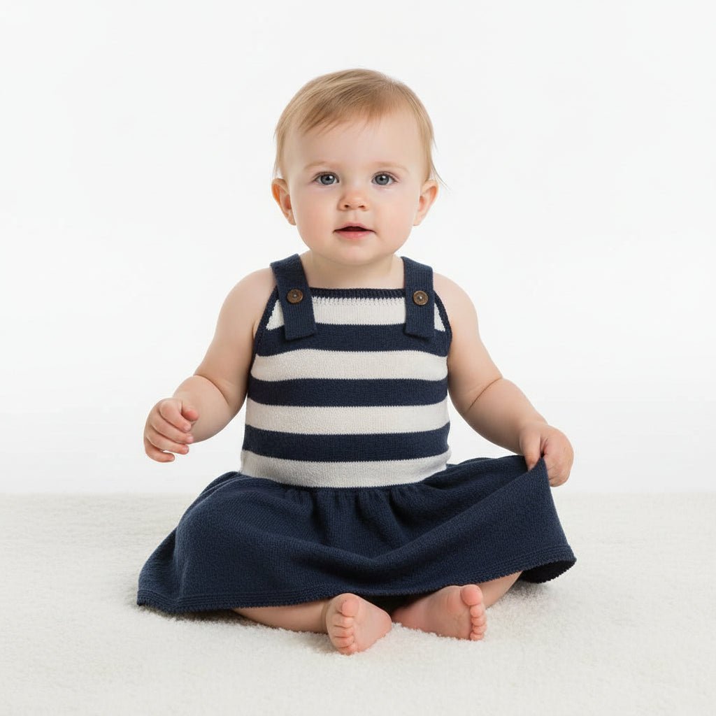 Abitino Bimba Heine ice-indigo - Be Brave Boutique