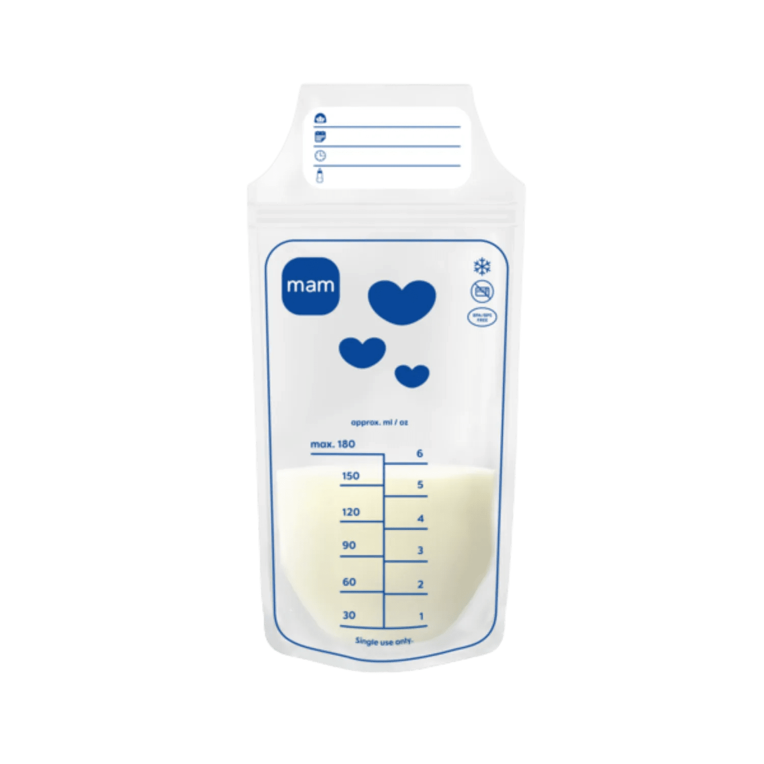 Milk Bag- Sacchetti per latte materno - 25 pcs