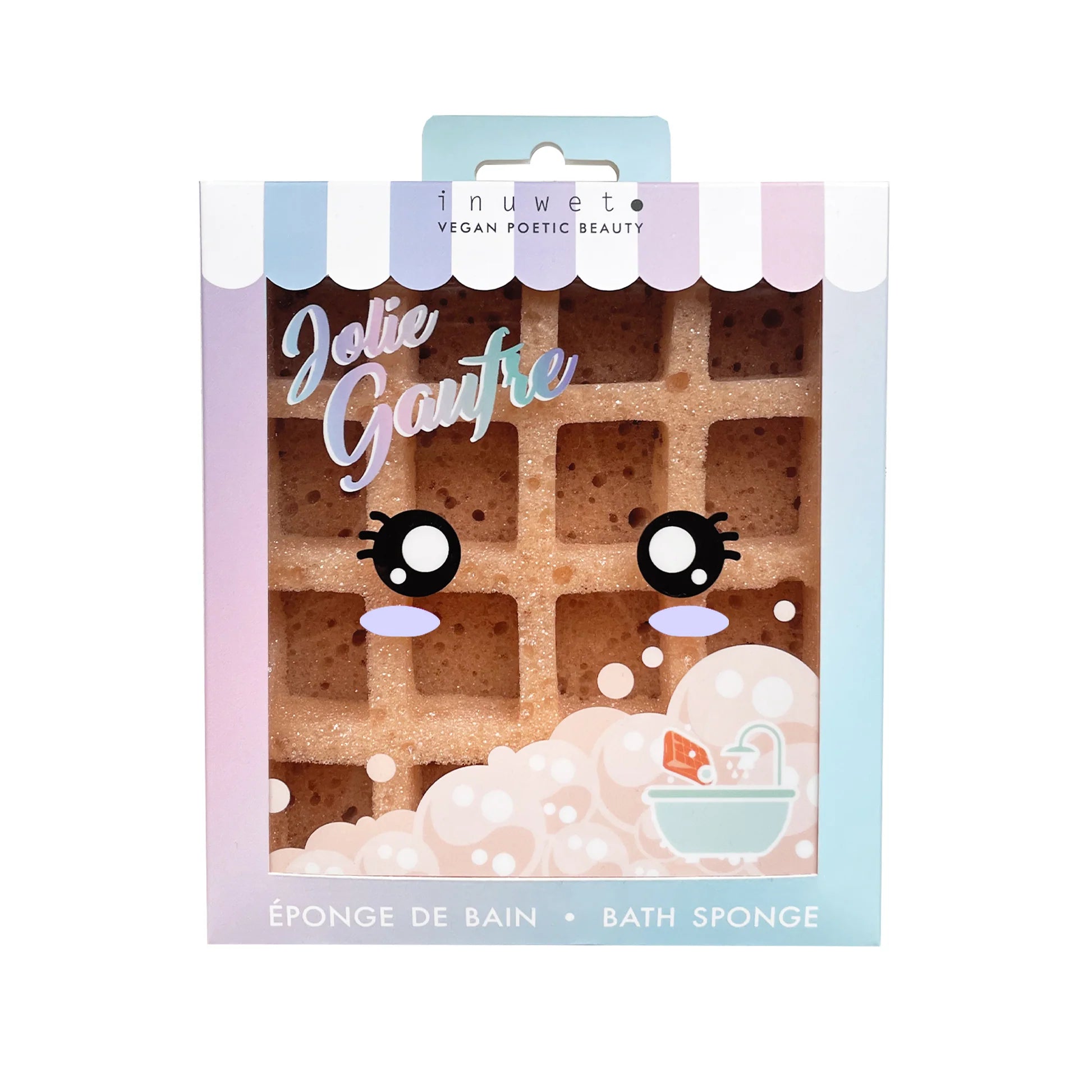 Spugna da doccia a nido d'ape