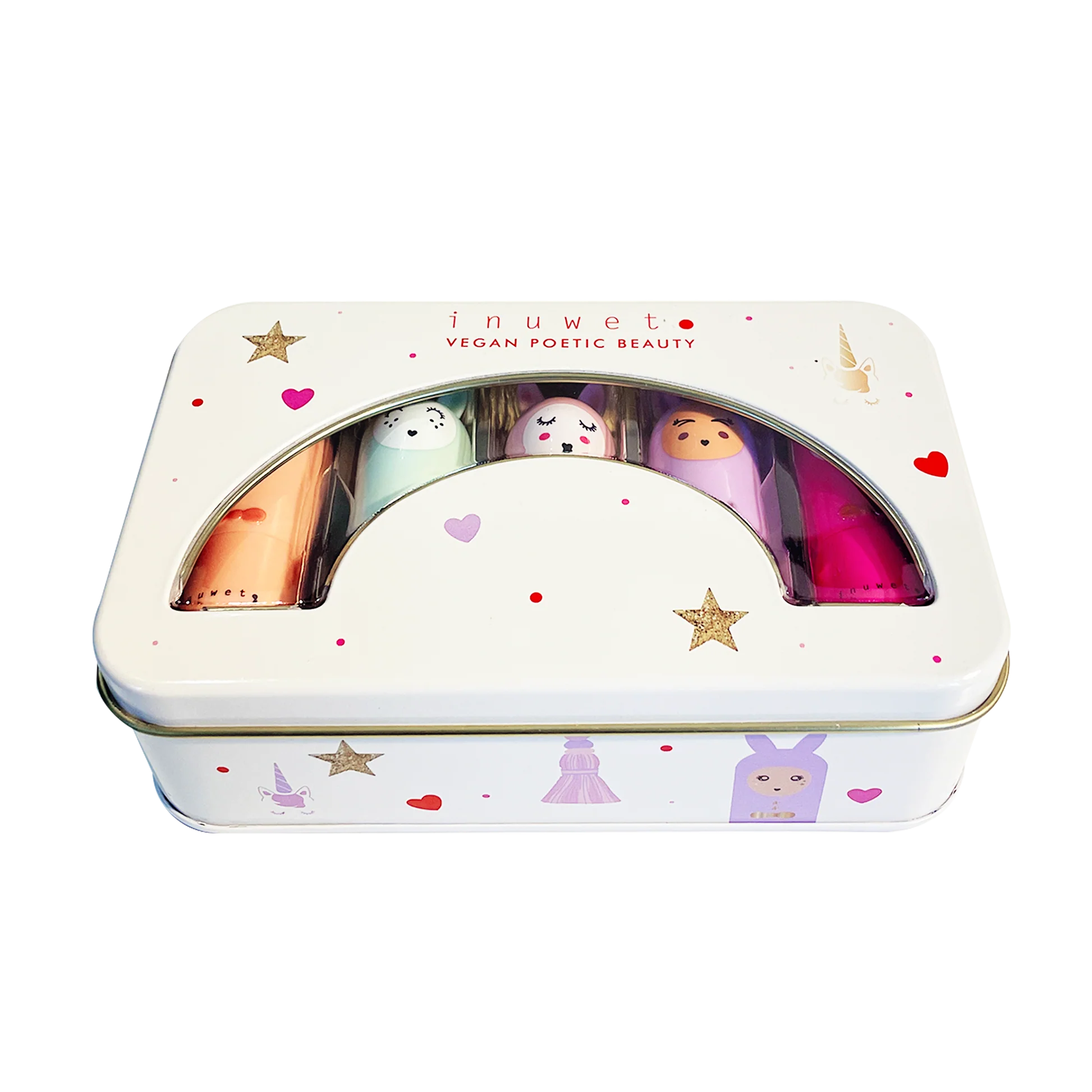 RAINBOW DELUXE BOX - 5 balsami per le labbra