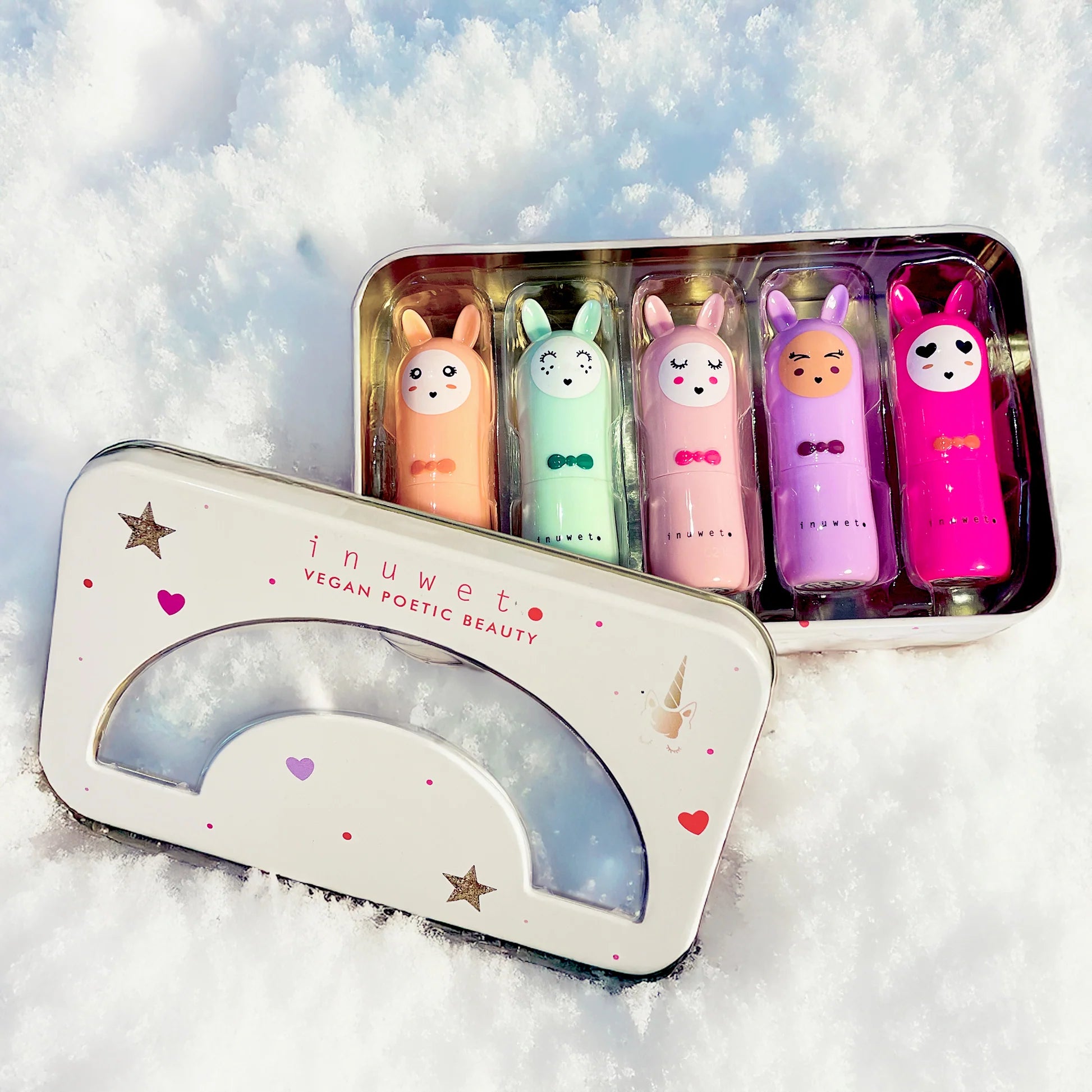 RAINBOW DELUXE BOX - 5 balsami per le labbra