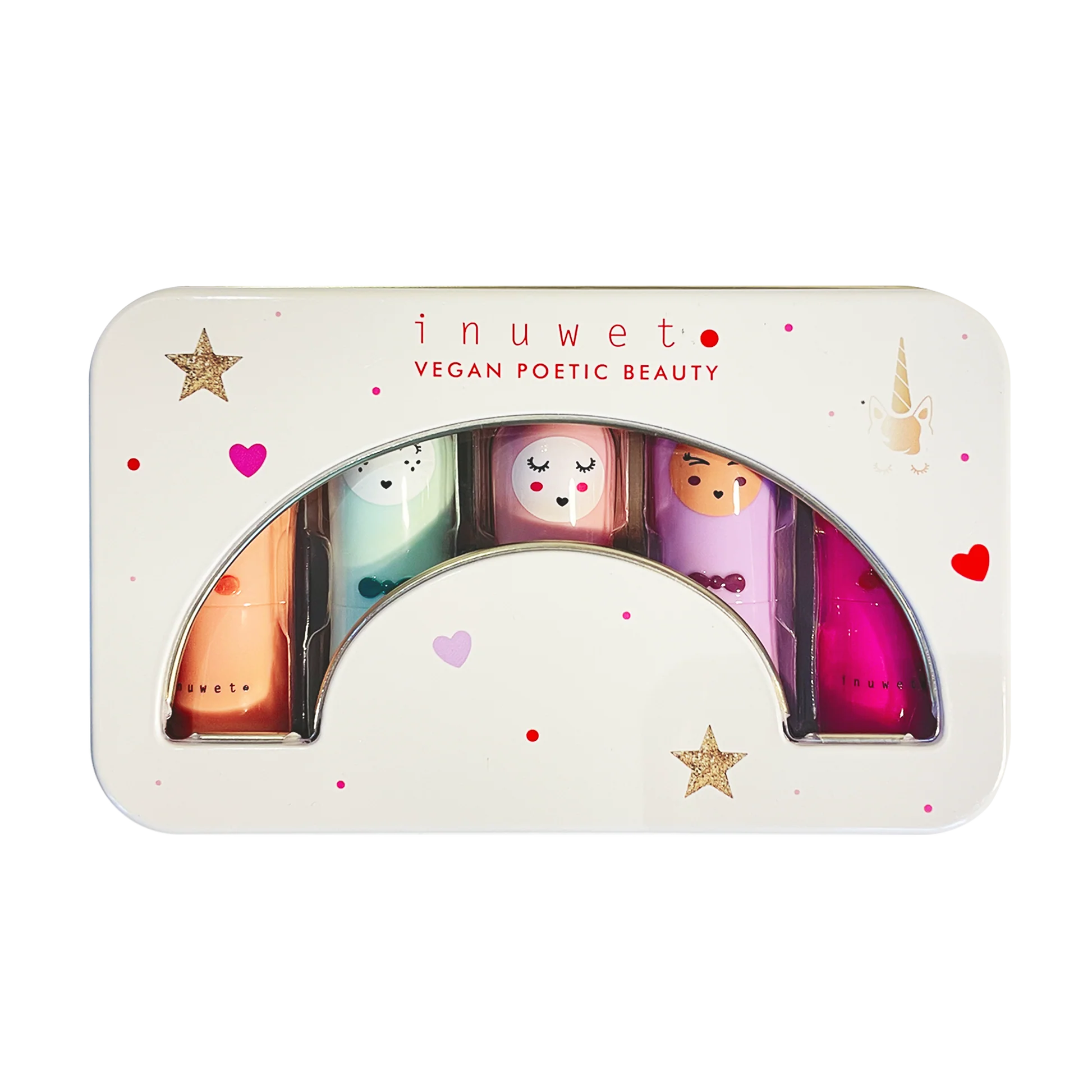 RAINBOW DELUXE BOX - 5 balsami per le labbra