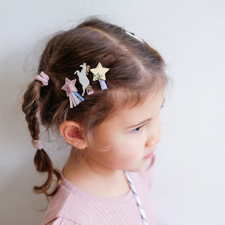 Mini clip unicorno - Be Brave Boutique