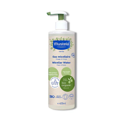 Acqua micellare certificata bio Mustela