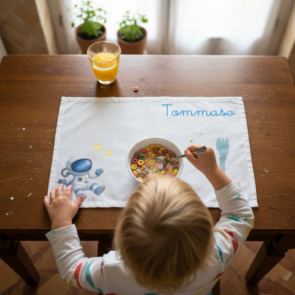 Tovaglietta pranzo Astronauta - Be Brave Boutique