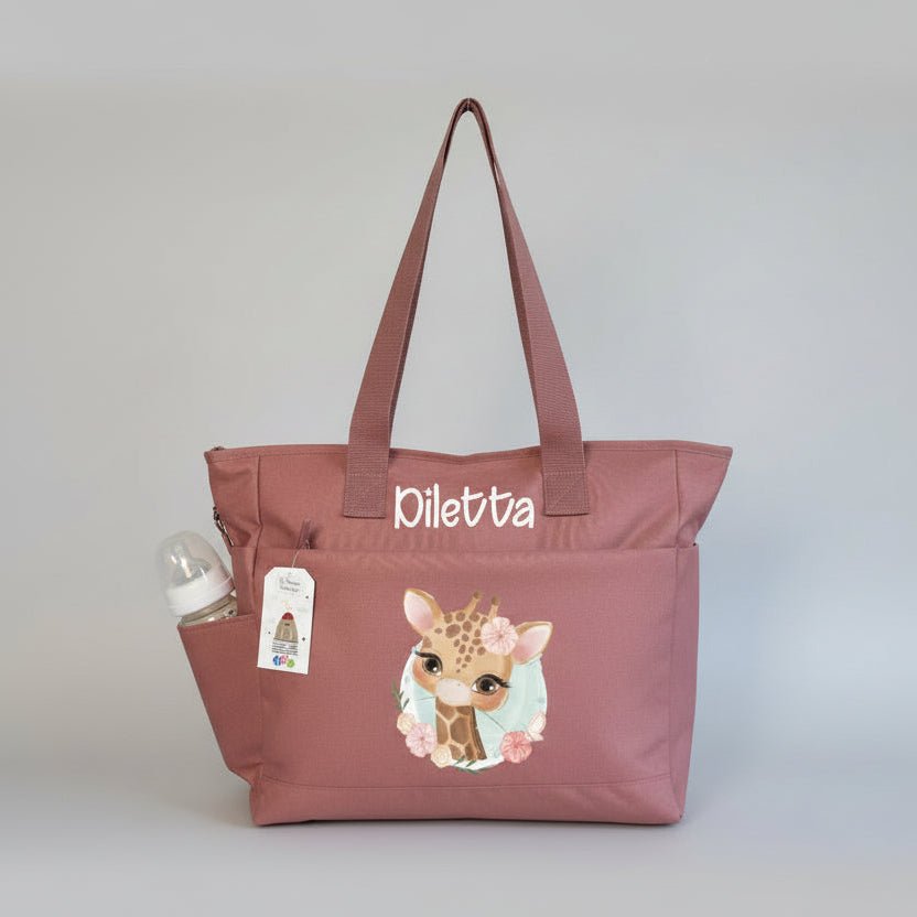 Borsa Mamma EasyMum – pratica, leggera e sempre con te Giraffa - Be Brave Boutique