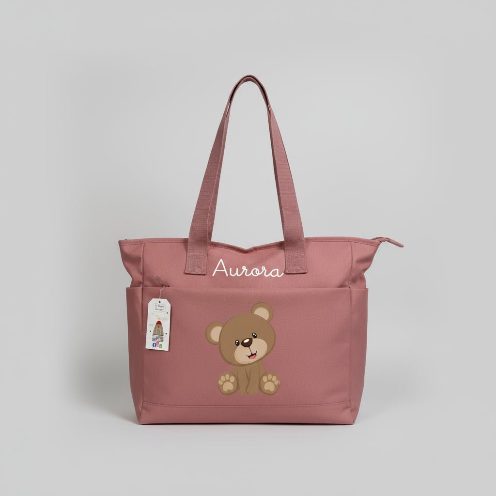 Borsa Mamma EasyMum – pratica, leggera e sempre con te Orsetto - Be Brave Boutique