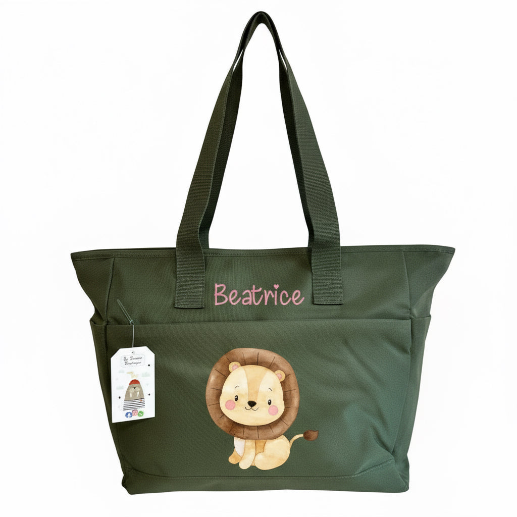 Borsa Mamma EasyMum – pratica, leggera e sempre con te Leone Cucciolo - Be Brave Boutique