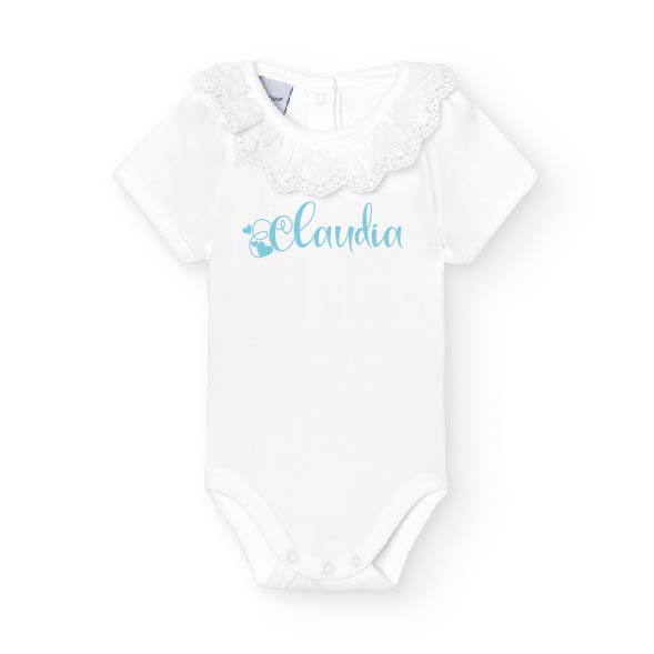 Kleckerliese Body Neonato A Maniche Corte, Bianco, 62 Cm, Morbido, Con Scritta In Tedesco E Animali, Regalo Di Nascita Originale
