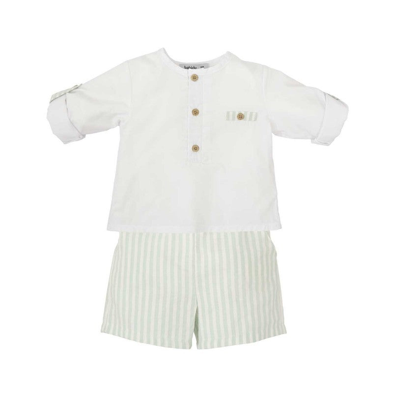 Completo Bimbo pantaloncino e camicia - Be Brave Boutique