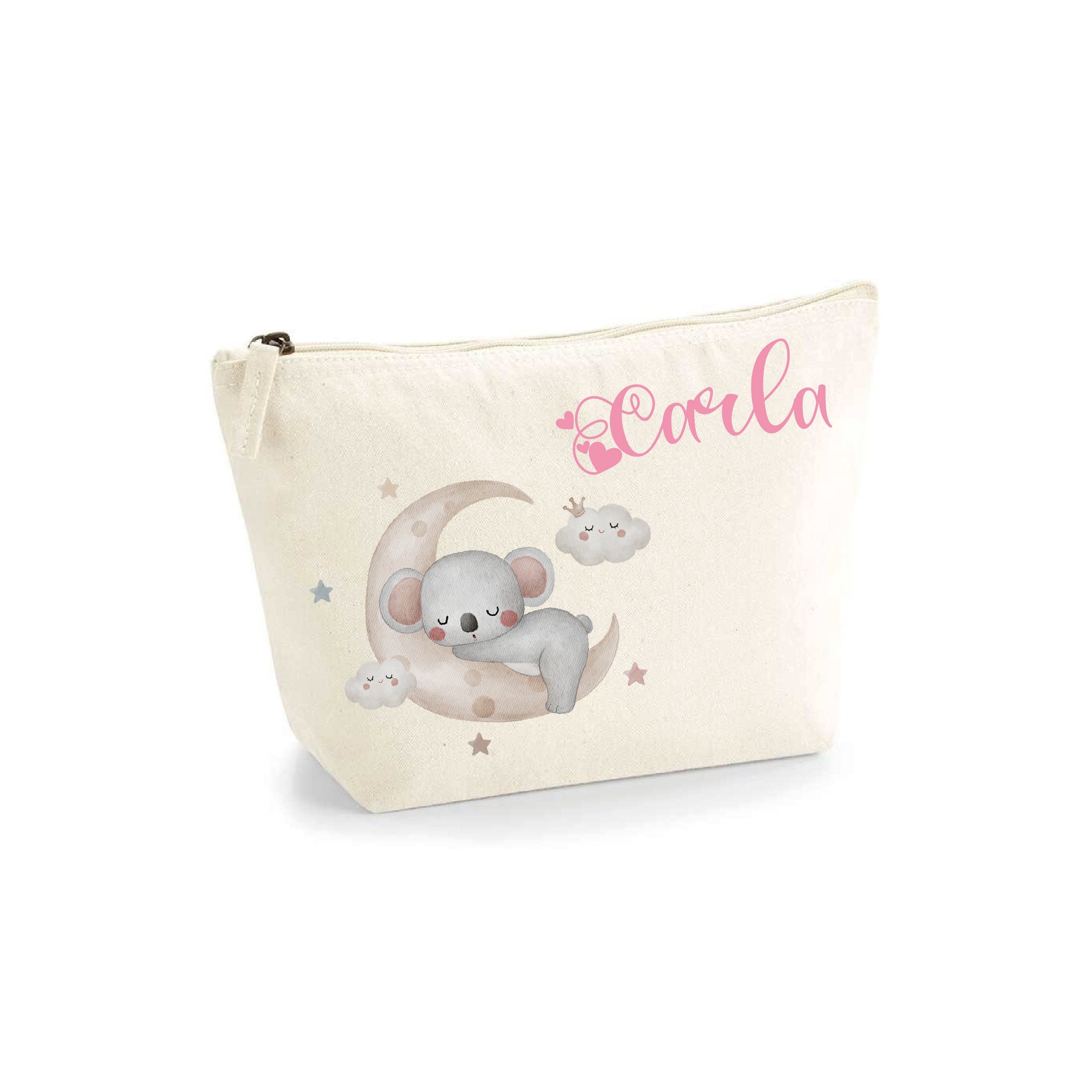 Pochette Neonato Personalizzata con Nome – Koala su Luna