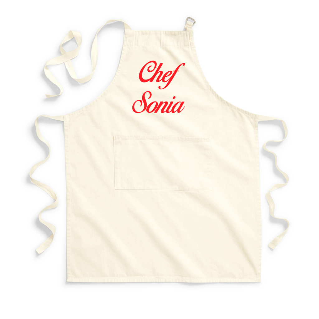 Grembiule chef in 100% cotone Personalizzabile Per Adulti - Be Brave Boutique