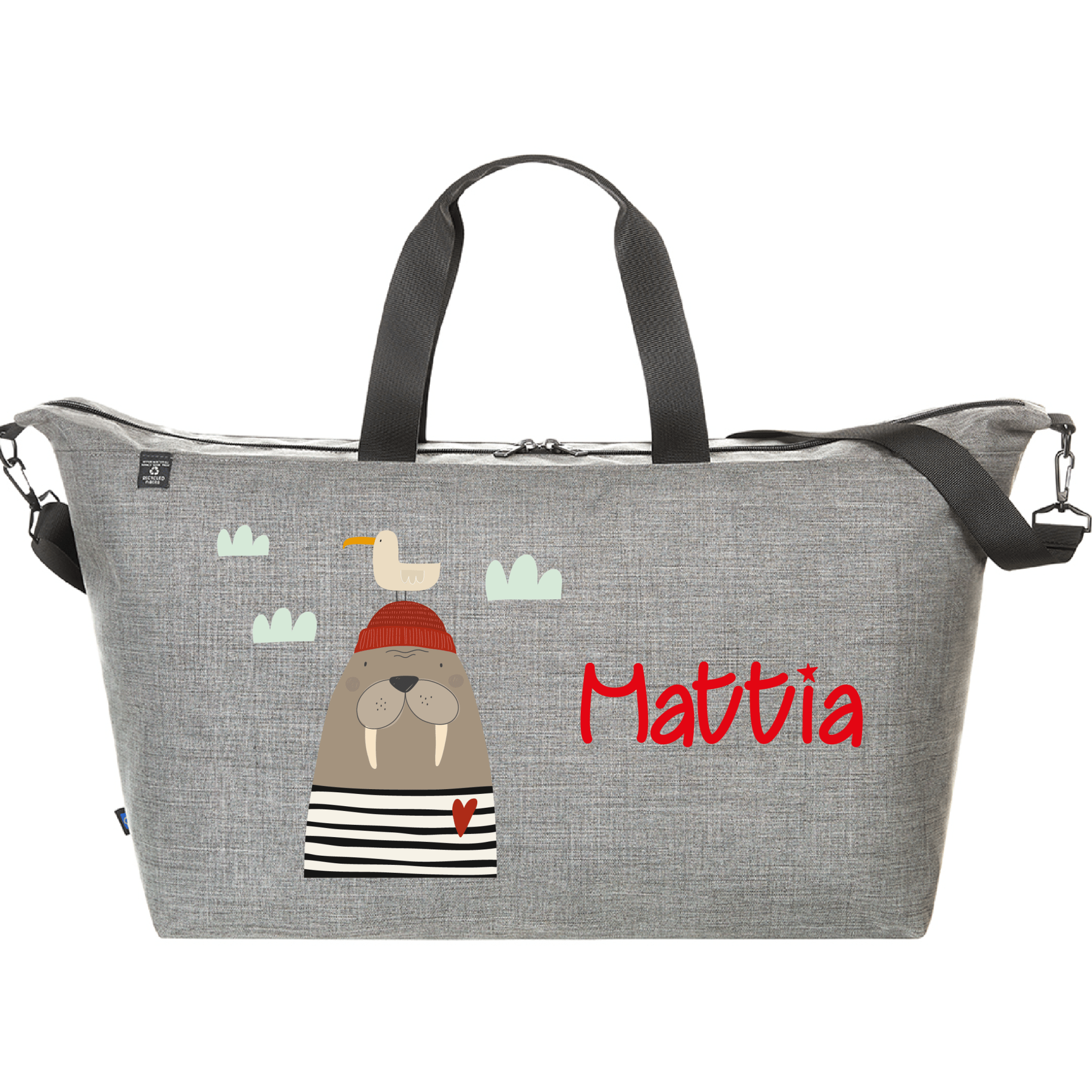 Borsone modello Family adatto al parto Tricheco - Be Brave Boutique