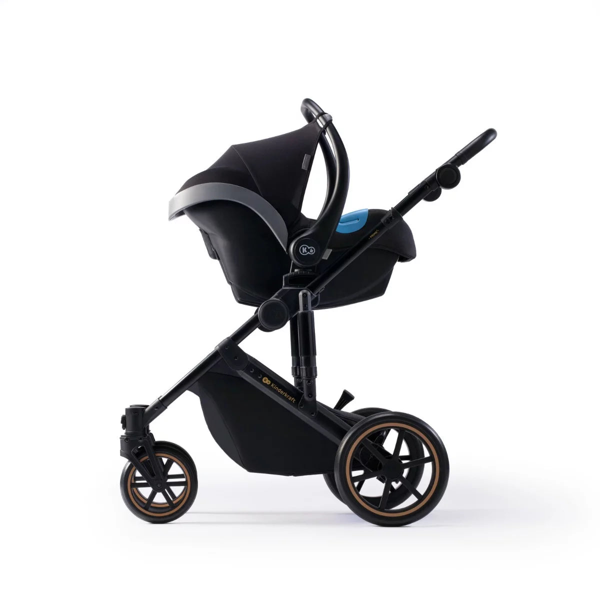 Passeggino Trio PRIME 2 Kinderkraft Venetian Black – Be Brave Boutique