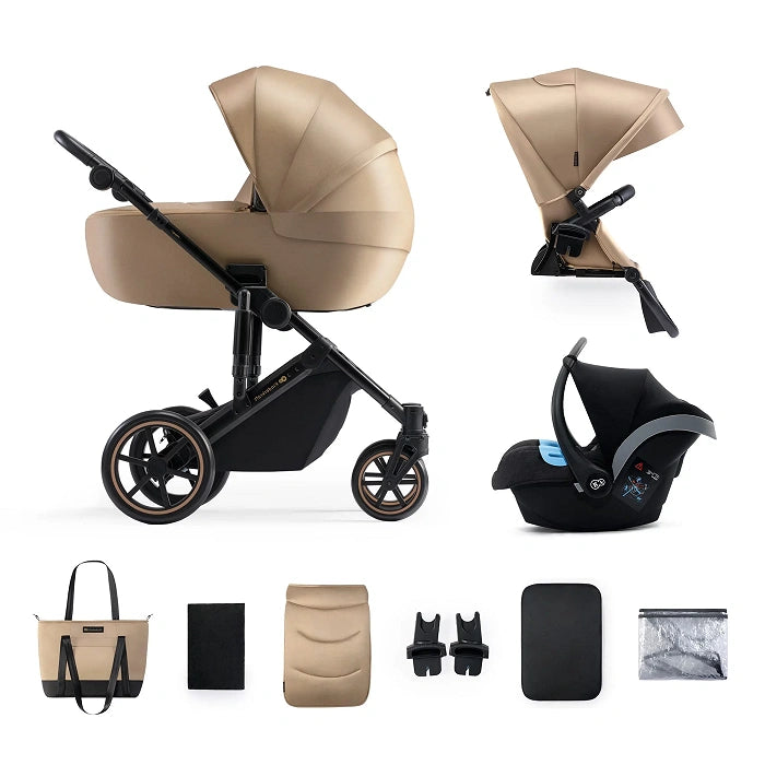 Passeggino Trio PRIME 2 Kinderkraft Beige IN ARRIVO - Be Brave Boutique