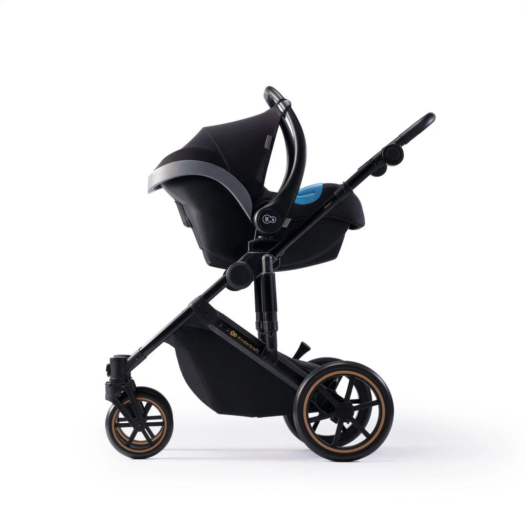 Passeggino Trio PRIME 2 Kinderkraft Venetian Black - Be Brave Boutique