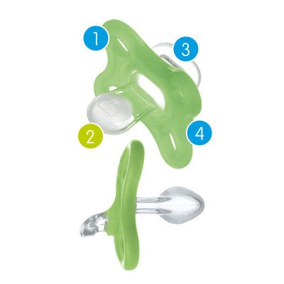 MAM Comfort succhietto, 0-3 mesi, set di 2