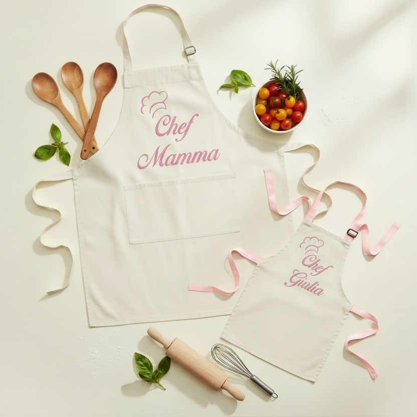 Grembiule da Chef in 100% cotone Personalizzabile Bambini - Be Brave Boutique