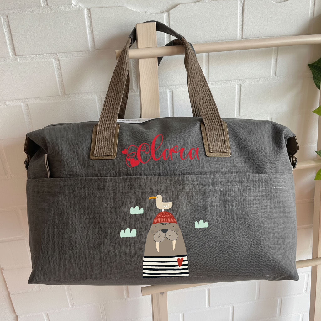 Borsone medio in Cotone Tricheco personalizzabile