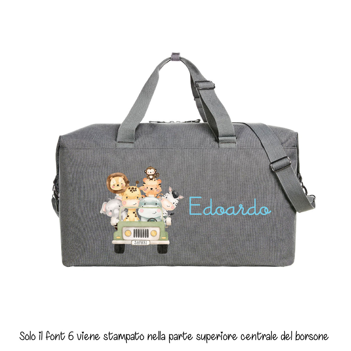 Mommy's Bag for Hospital and Birth – Customizable Safari Green Mommy's Bag with Name