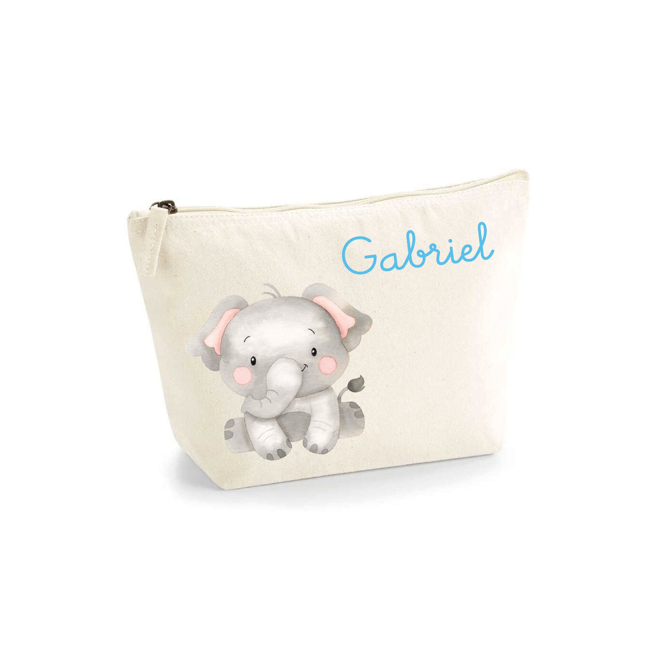 Pochette Neonato Personalizzata con Nome – Beauty Bambino  Elefantino