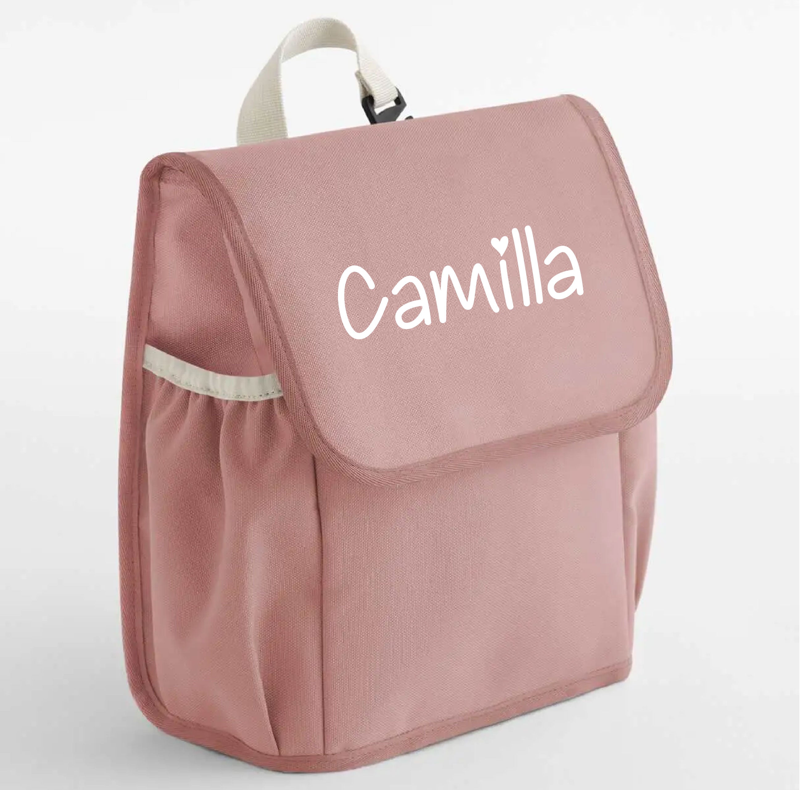 Porta Merenda per Bambini/Ragazzi personalizzabile con tasche laterali