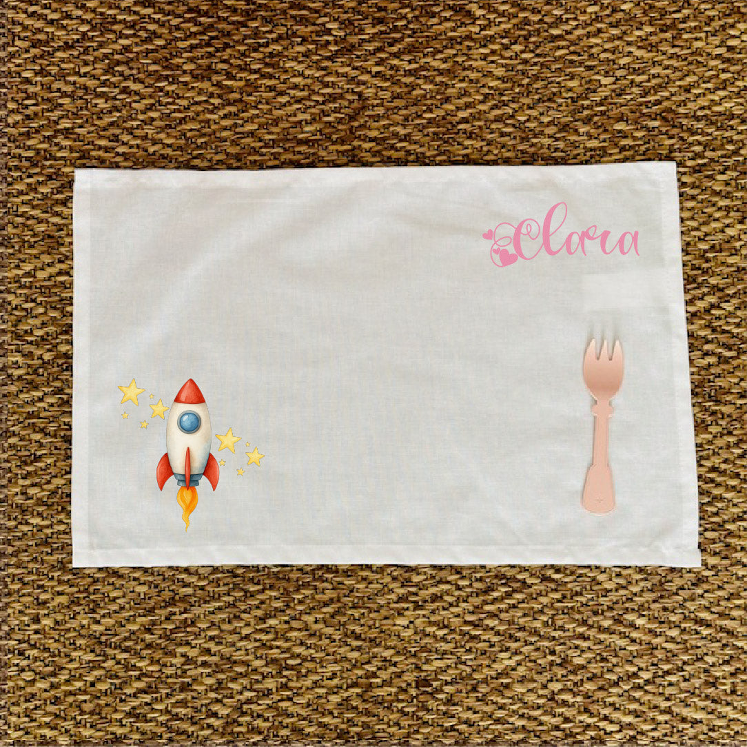 Tovaglietta pranzo Razzo - Be Brave Boutique